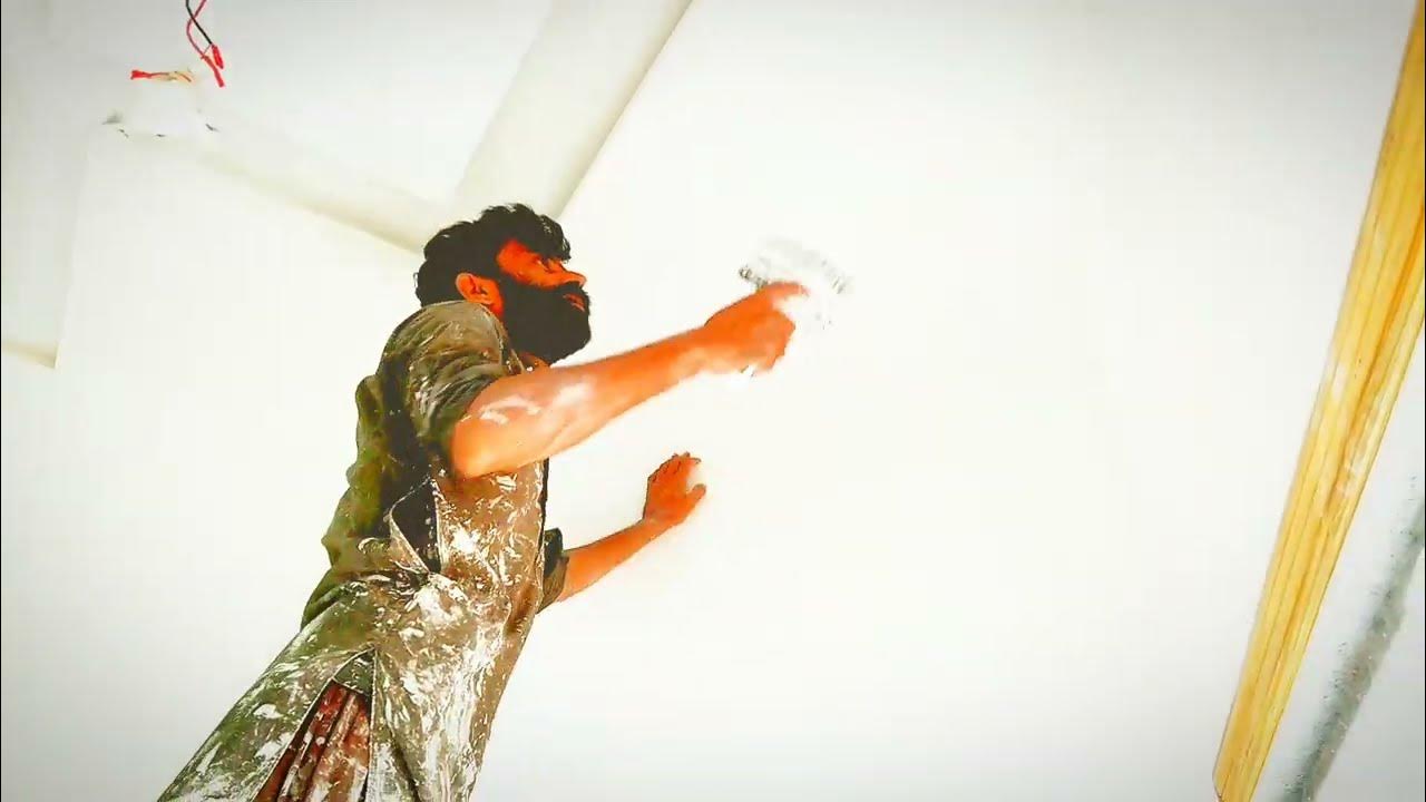 Rag mall kaise kiya jata hai or roof white wash kaise kiya jata hai ۔m