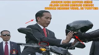 OPENING CEREMONY ASIAN GAMES 2018! Aksi Jokowi Naik Moge Menjadi Viral