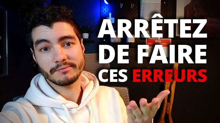 Pour réussir, ne faites pas ces erreurs (que tout le monde fait)