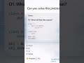 Try This Python Quiz &amp; Prove Your Skills 🚀#python #coding #programming #pythonquiz#tech#quiz #shorts