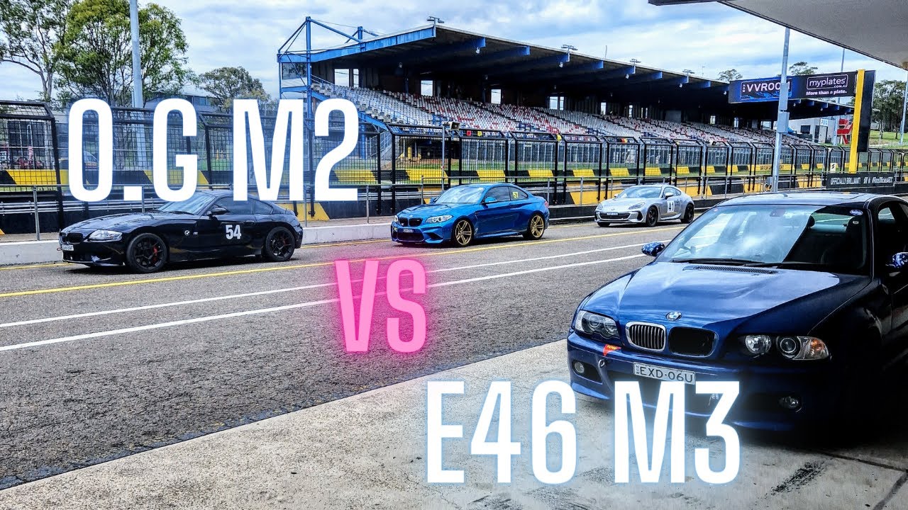 On TRACK - Can a humble E46 M3 keep up with the M2 👀 ???