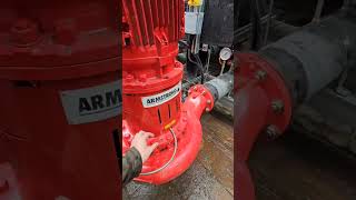 Armstrong Vertical In-line Pump Coin Vibration Test for a Hotel Project Armstrong Vertical In-line Pump Coin Vibration Test for a Hotel Project