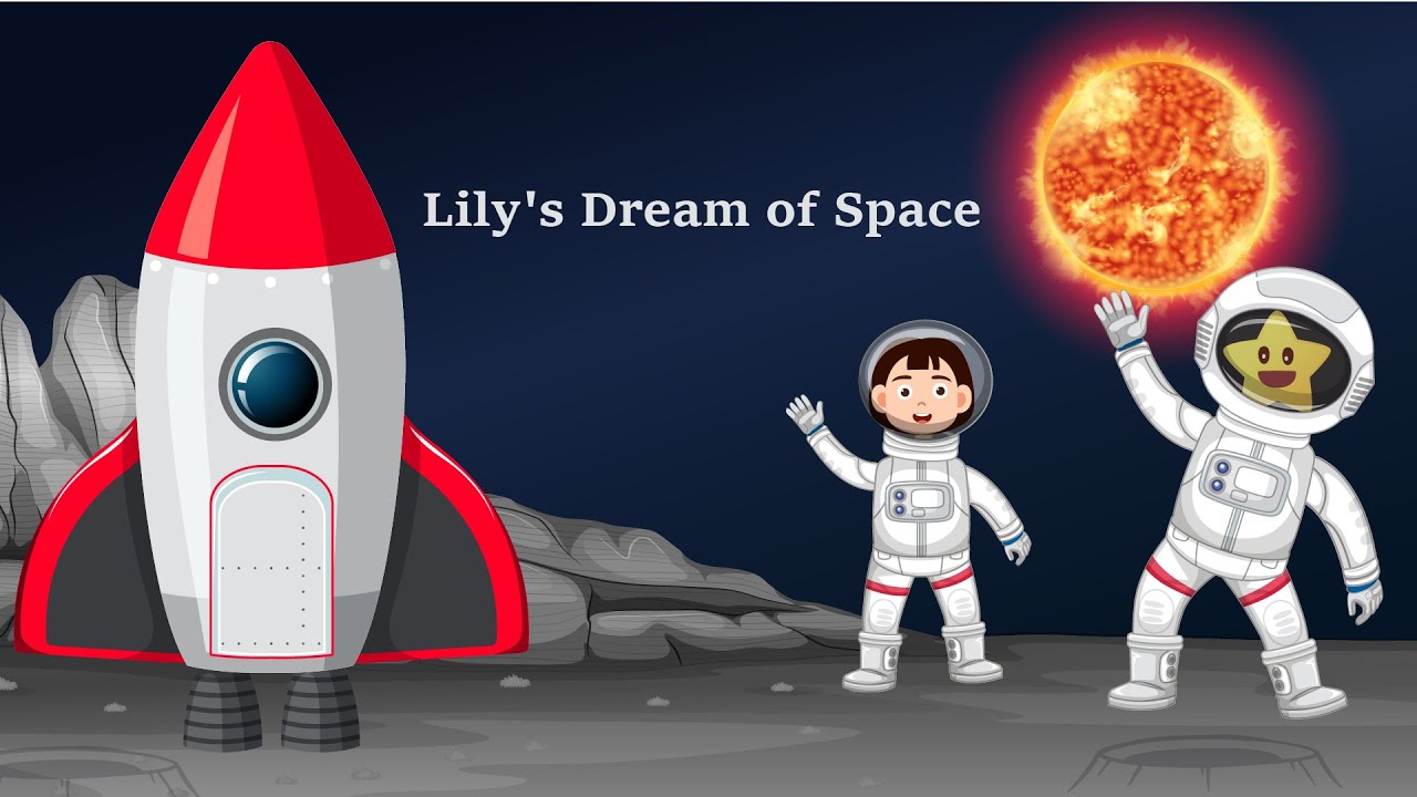 🌌 Lily’s Dream of Space | A Magical Bedtime Story for Kids | iLearning Studios