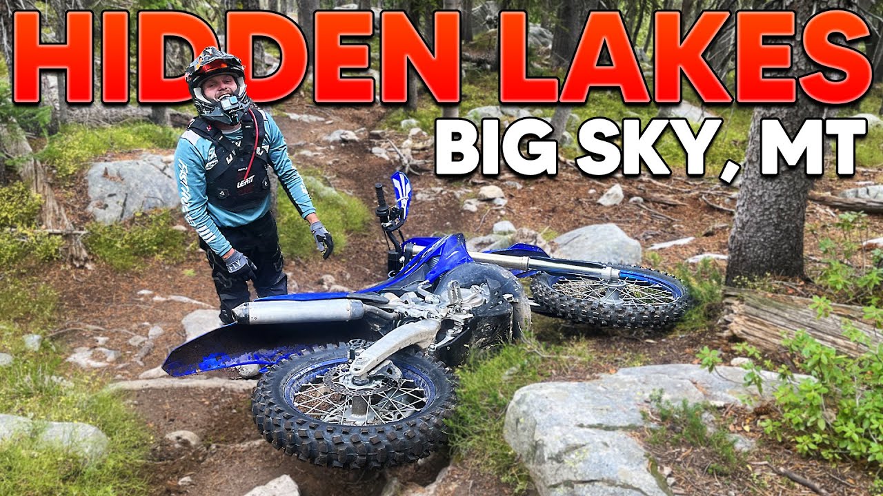 We Made It to Hidden Lakes Without a Scratch on Our Dirt Bikes - YouTube