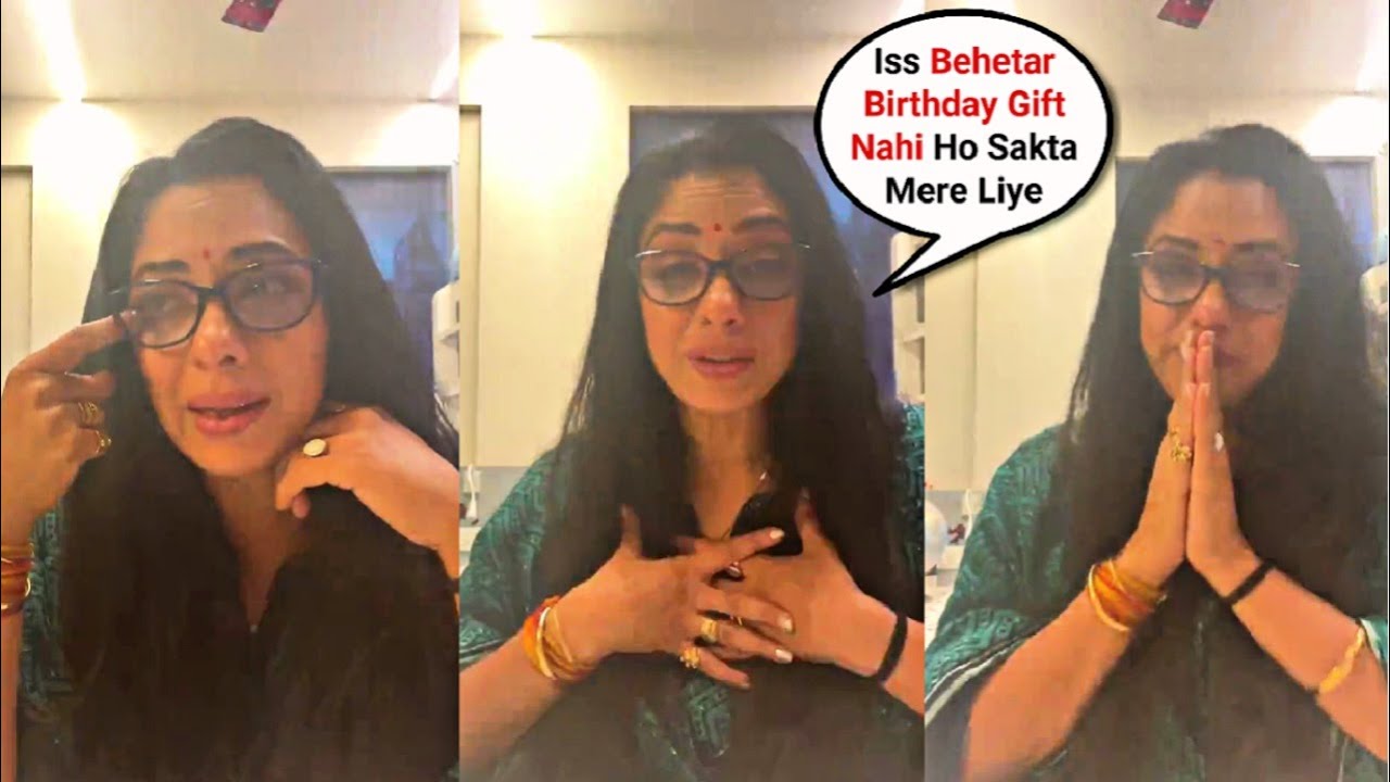 Rupali Ganguly Starts Crying After  Fans Make Her Birthday Special By Feeding Stray Animals