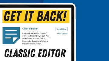 WORDPRESS TUTORIAL: How To Disable Gutenberg WordPress Editor + Get The Classic Editor Back