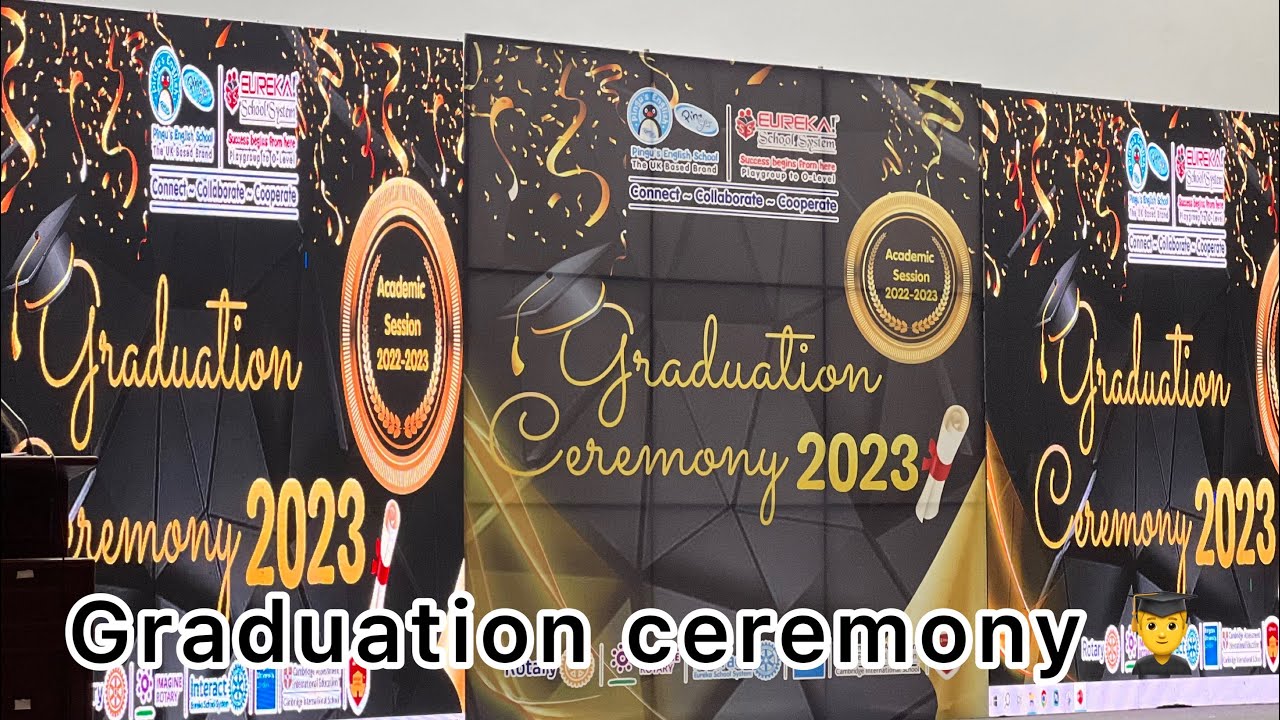 High school Graduation ceremony 2023 👨‍🎓| - YouTube