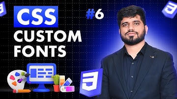 #06: How to add Custom Fonts in CSS