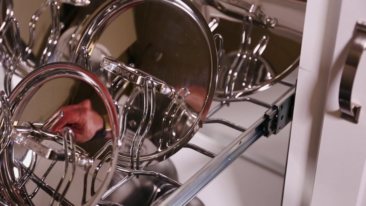 Two-Tier Cookware Organizer Overview - YouTube