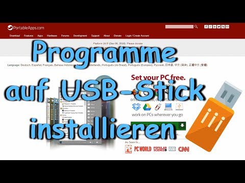 Video: So Schreiben Sie Programme Auf Einen USB-Stick
