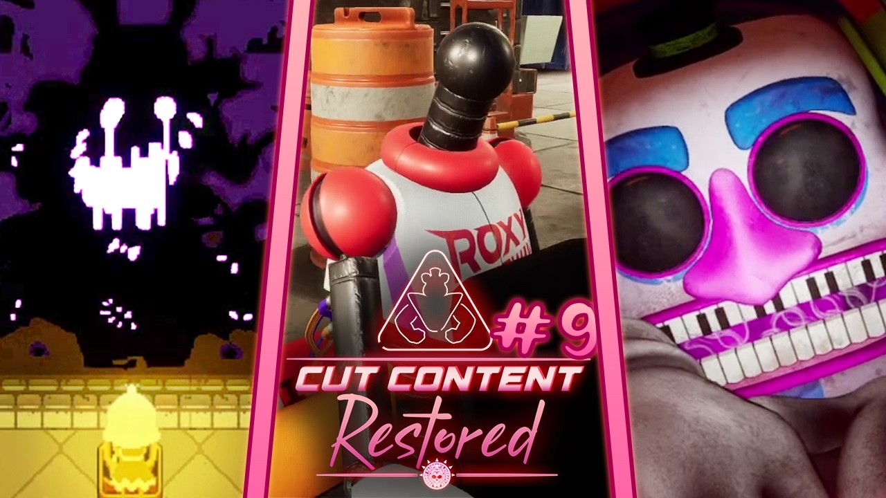 NUEVAS ZONAS en el ROXY RACEWAY, FAZCADE y PRINCESS QUEST | CUT CONTENT RESTORED MOD