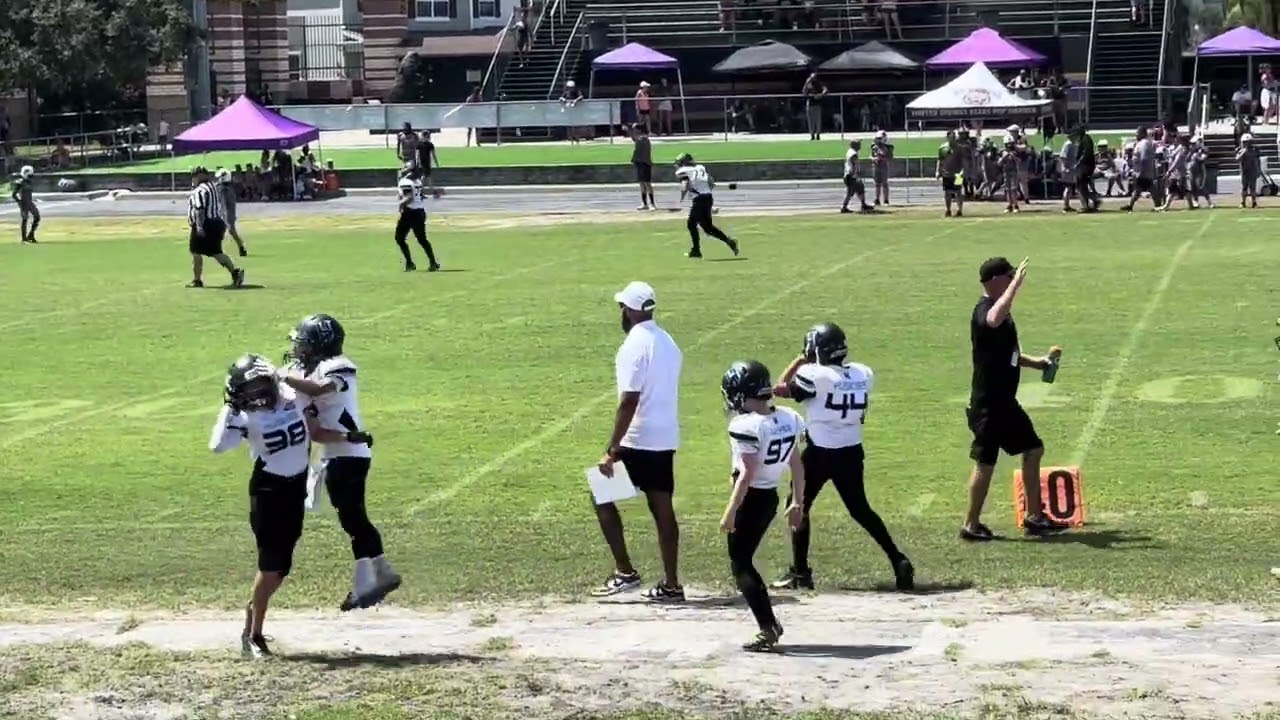 11U Pop Warner Tackle Football Hagerty Huskies vs Winter Springs Bears