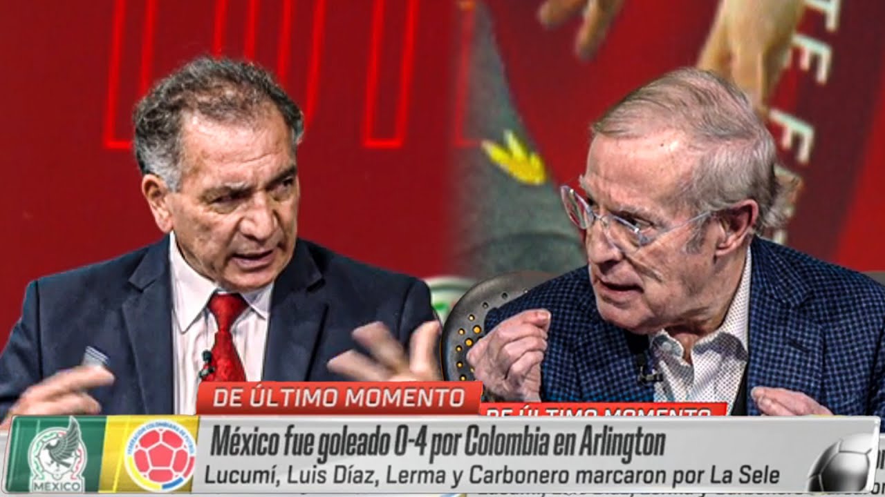 ¡VERGUENZA TOTAL! Colombia LE DIO UN BAILE a Mexico y Golea 4-0. Aguirre DEBE DAR LA CARA.