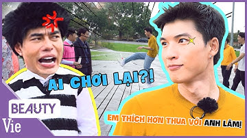 Dương Lâm nổi quạu vì HIEUTHUHAI chơi hơn thua hết phần anh em 2 NGÀY 1 ĐÊM