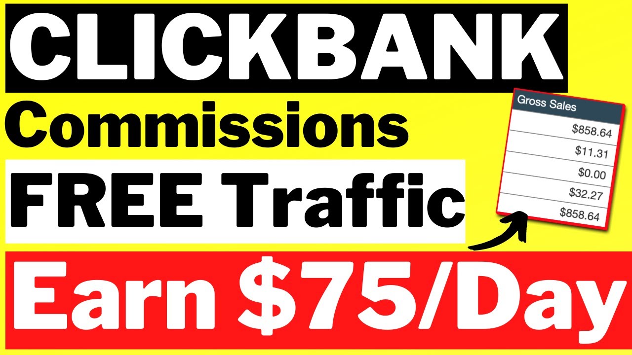 How to Make Clickbank Commissions with Free Traffic