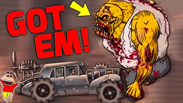 Surviving ZOMBIE APOCALYPSE in EARN TO DIE 2 | NOOB vs PRO vs HACKER CHOP SHINCHAN