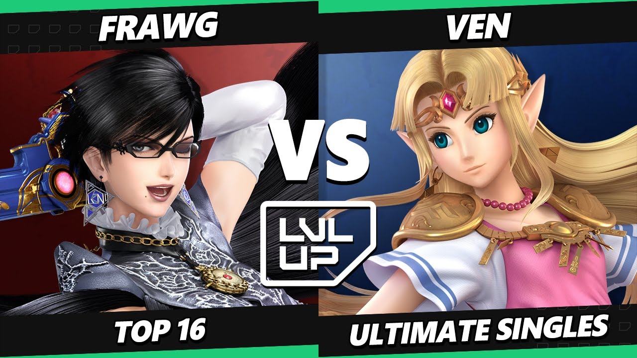 LVL UP EXPO 2023 - Frawg (Bayonetta) Vs. Ven (Zelda) SSBU Ultimate Tournament