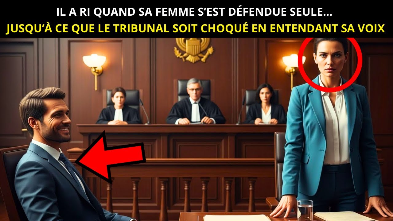 IL A RI QUAND SA FEMME S’EST DÉFENDUE TOUTE SEULE… LE TRIBUNAL A ÉTÉ CHOQUÉ EN ENTENDANT SA VOIX