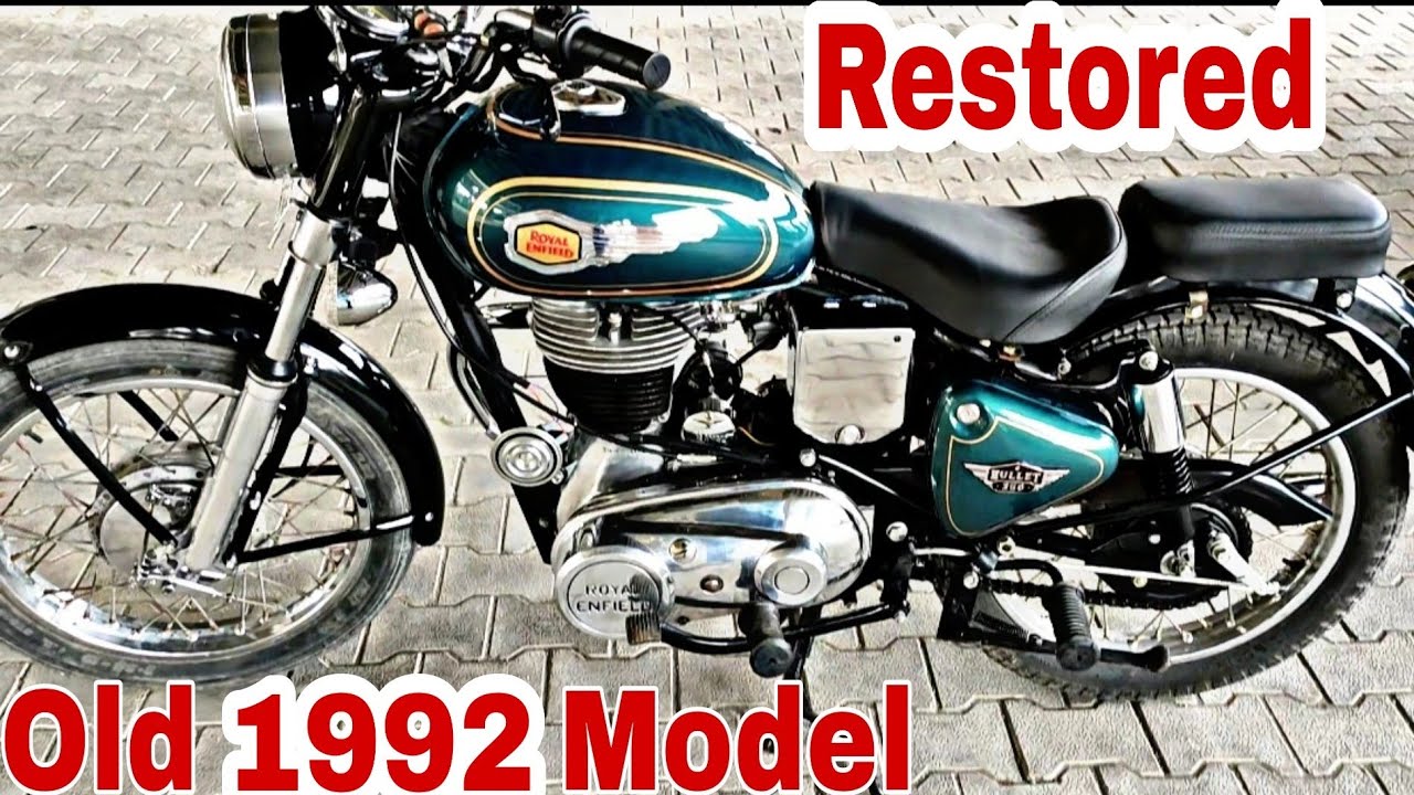 1992 Old Royal Enfield Fully Restored How Much Money Does It Take To 