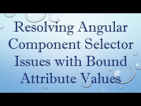 Resolving Angular Component