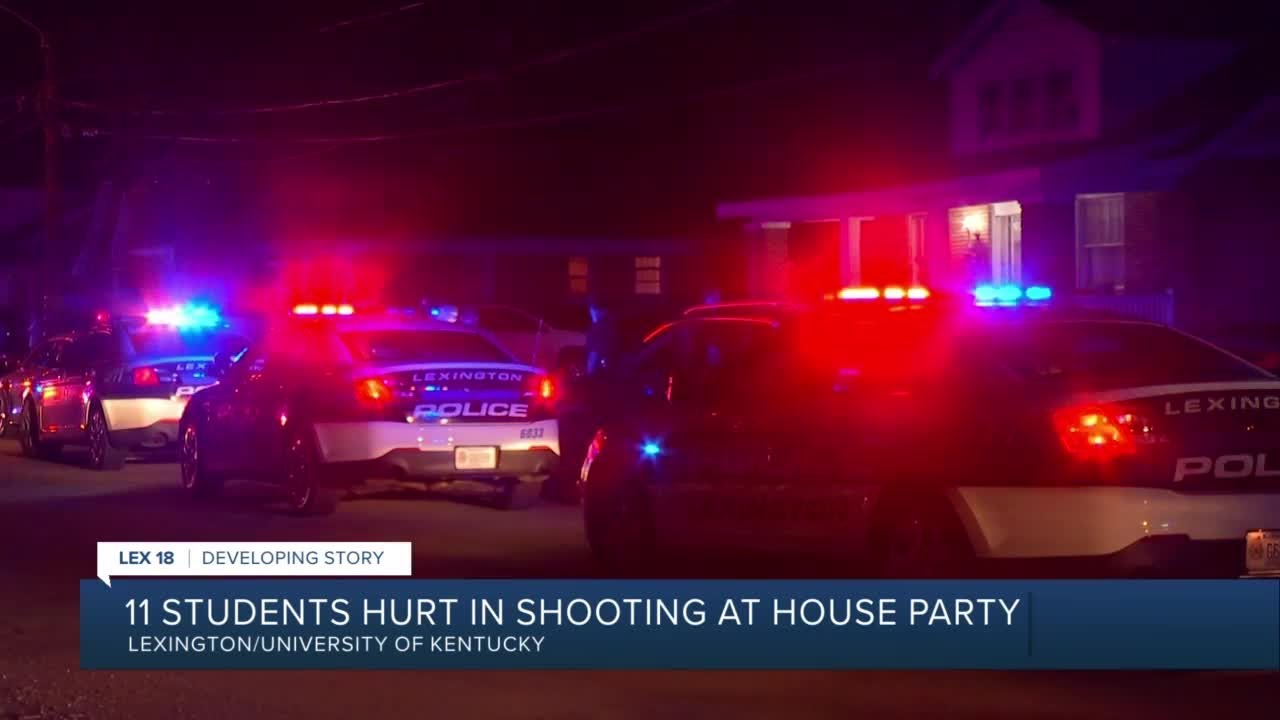 11 students hurt in shooting at house party - YouTube