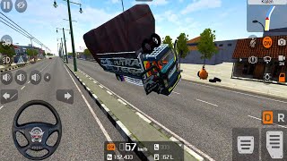 Mobil Truk Canter Oleng - Game Truck Simulator Bussid screenshot 4