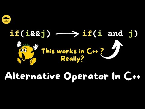 Alternative Operators In C++