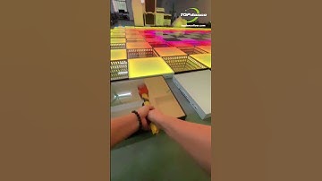 Built to perform, ready in seconds#leddancefloor #shorts #eventdecor