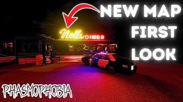Phasmophobia Nell’s Diner FIRST LOOK 👀 | New Map Gameplay, Secrets & Full Tour!