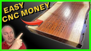 Crafting an Elegant Live-Edge Cribbage Board: A Step-by-Step Guide