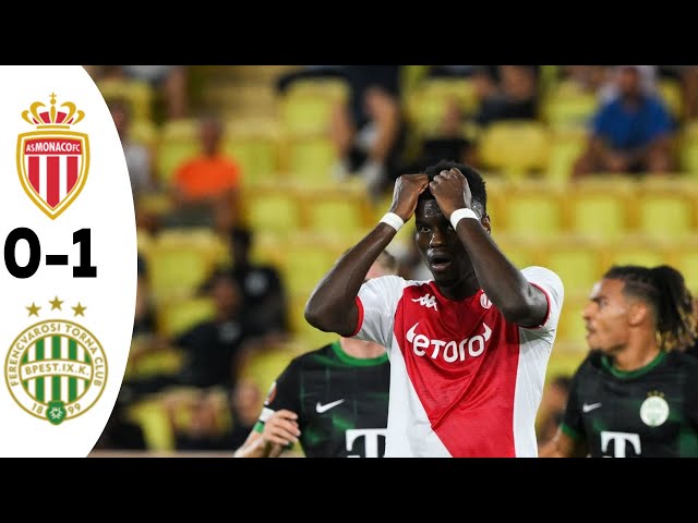 Goal and Highlights: Monaco 0-1 Ferencvaros in Europa League