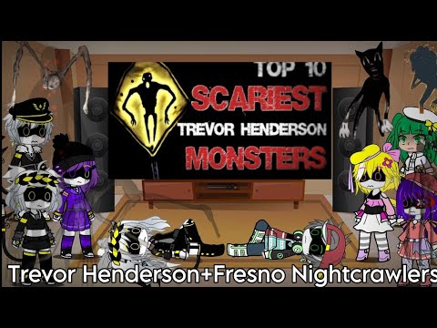Murders Drones React To Trevor Henderson and Fresno Nightcrawlers