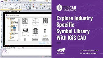 Explore Industry Specific Symbol Library With IGiS CAD