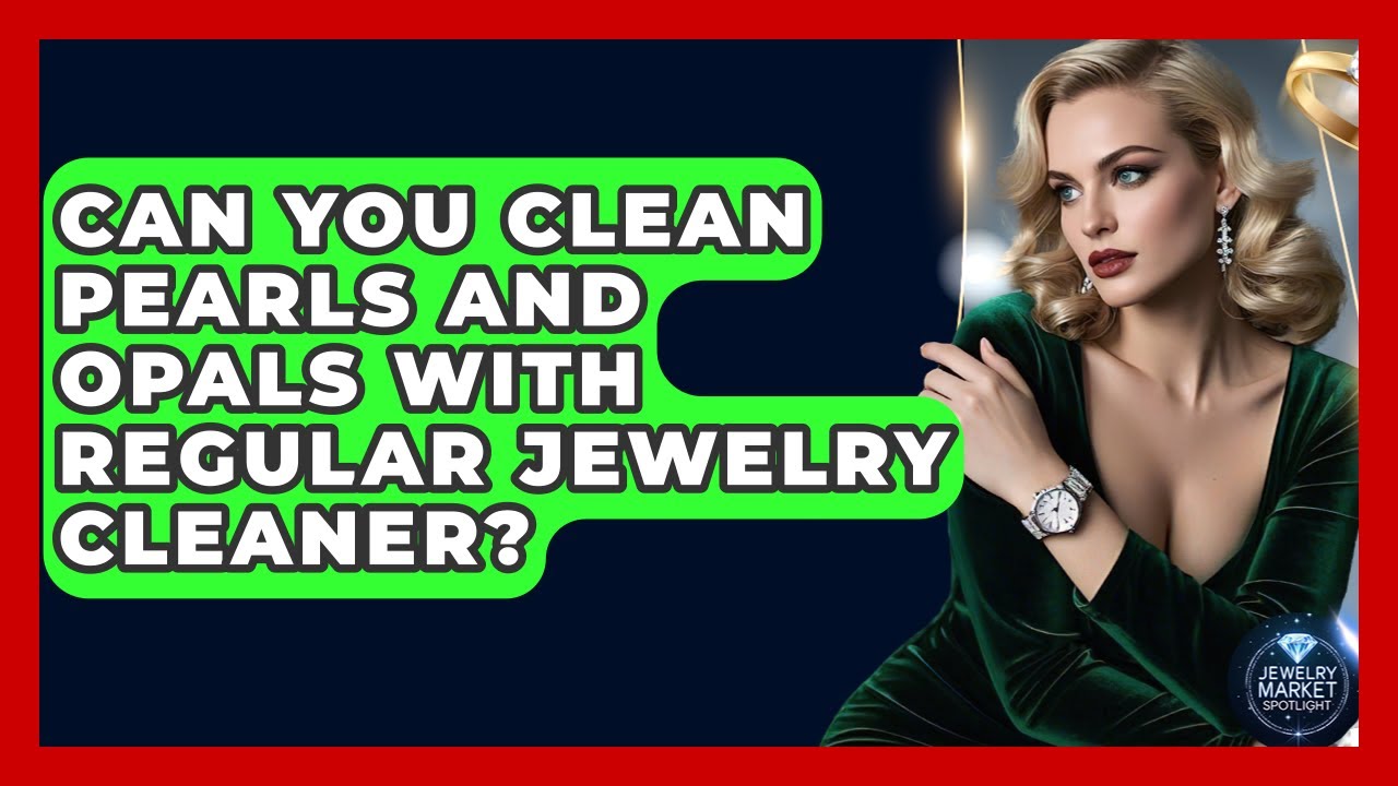 Can You Clean Pearls And Opals With Regular Jewelry Cleaner? - Jewelry Market Spotlight