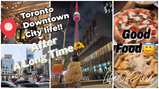 আমি কী ভ্লগিং ভুলে গেছি||FallVlog||Shopping||Italian Food||LifeOfJine||Toronto