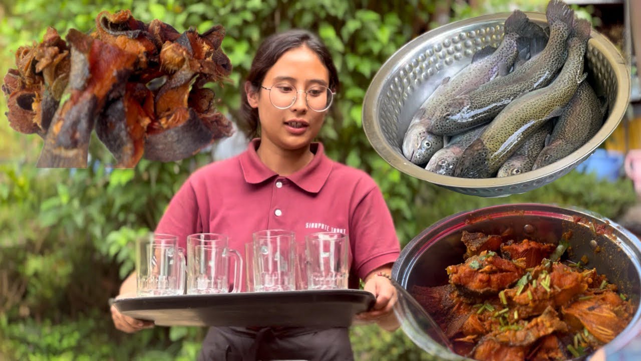 Trout Fishing Near Kathmandu Trout Machha Khadai YouTube