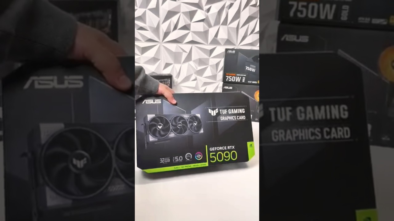 ASUS TUF RTX 5090 Graphic Card Big monster 