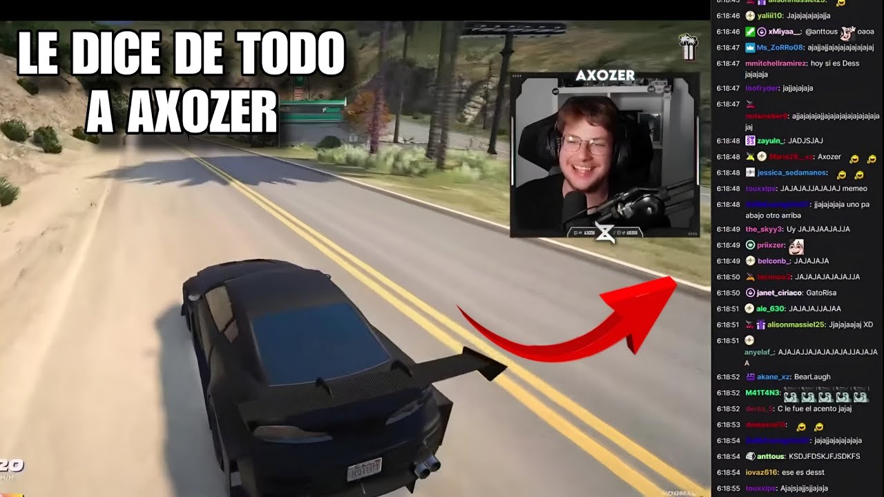 REACCIÓN DE AXOZER Y EL CHAT AL VER COMO DESST3 SE TILTEA POR SU CULPA 😲😂 MARBELLA VICE 2