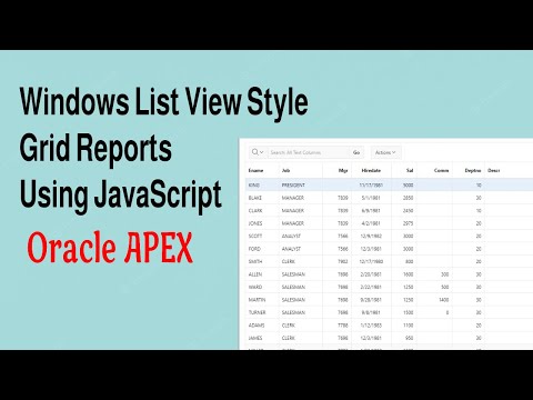 Windows List View