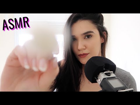 ASMR: CONVERSANDO EM SUSURROS CALMOS ATÉ VOCÊ DORMIR COM TOQUES NA TELA  - Naiane