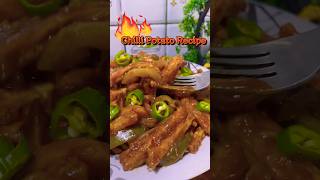 Chilli potato recipe #hajrakhatoonrecipes #ytshorts #chillipotatoes #mostviralshort #cookingshorts