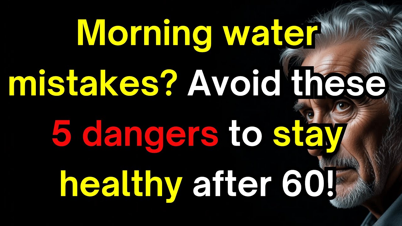 5 Deadly Morning Water Mistakes Seniors Make! (Senior health)