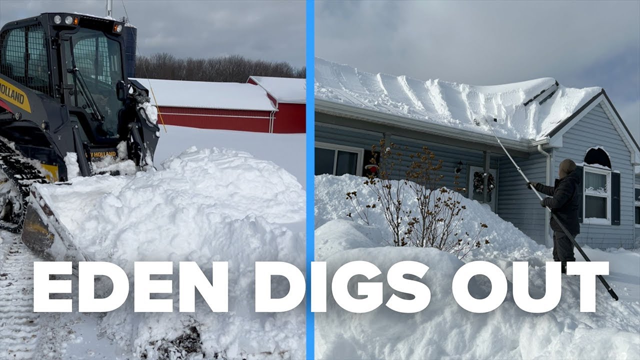 'We call it a dusting': Residents react to the more than 3 feet of snow ...