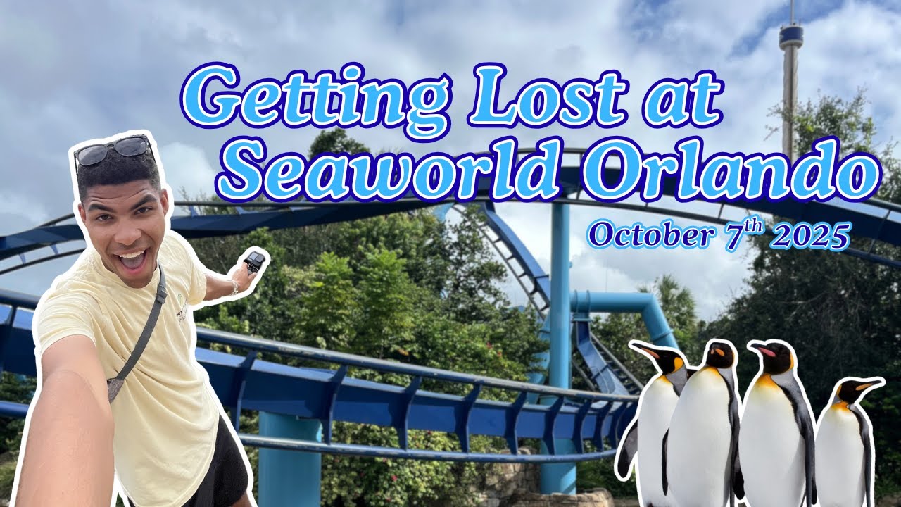 Getting Lost at Seaworld Orlando