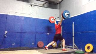 110kg push press + btn jerk + jerk
