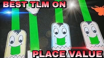 Place value TLM/ maths tlm / TLM for primary school