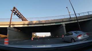 I-270 South highway 4/17/20 at night