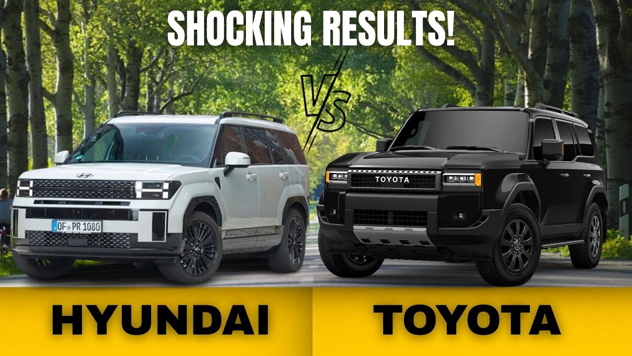 SUV SHOWDOWN! 2025 Hyundai Santa Fe vs Toyota Land Cruiser – WHICH ONE IS BETTER?