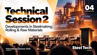 Technical Session 2: Developments in Steelmaking, Rolling & Raw Materials | STEEL TECH Seminar 2026
