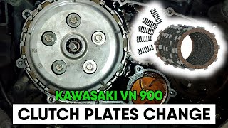 Clutch Change and Inspection on a Kawasaki Vulcan 900  VN900C